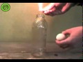 Как просунуть яйцо в бутылку